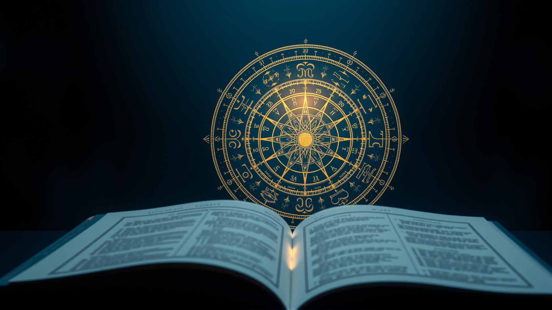 Astrology chart and cosmic guidance